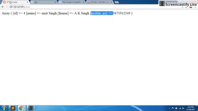 pdo select statement in hindi||pdo fetch data||pdo select statement смотреть онлайн