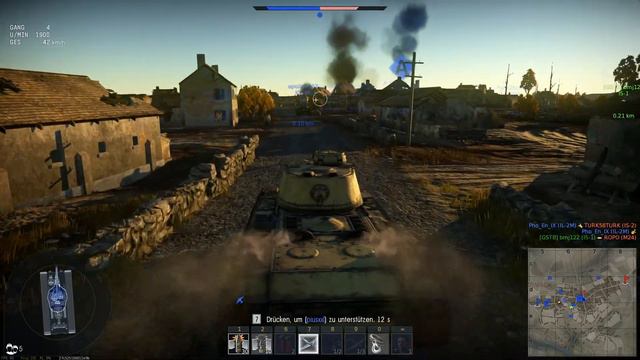 War Thunder - VK.4501 (P), Pz.Kpfw. KV-1B 756(r) смотреть онлайн