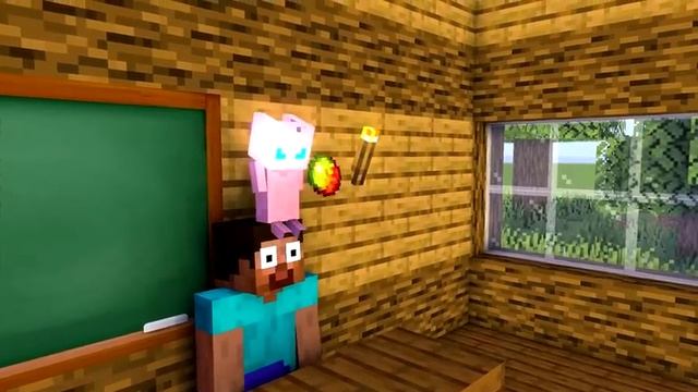 Monster School : ENDERMAN LOVE STORY Challenge - Minecraft Animation смотреть онлайн