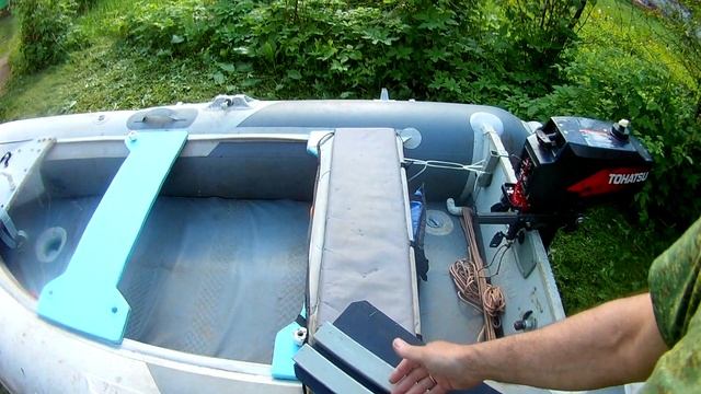 Моё сиденье в лодку пвх, мегабюджетное ,супернадежное.