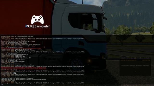 LIVE Girl Italian Lisette Logistics ETS2 , 03-12-2017 смотреть онлайн
