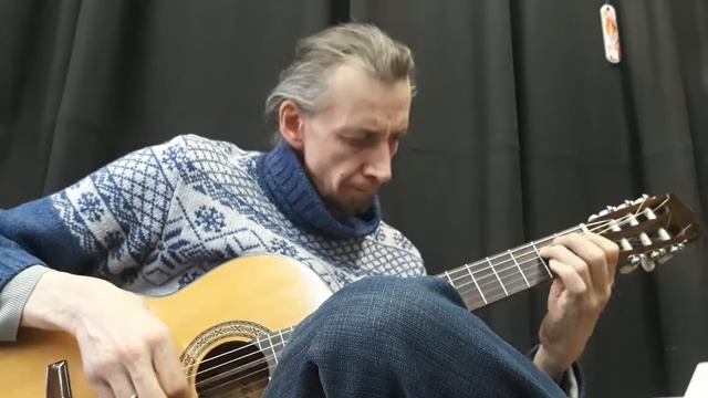 Дремлют плакучие ивы (вариации Сергея Орехова, исполняет А.Алмакаев) смотреть онлайн
