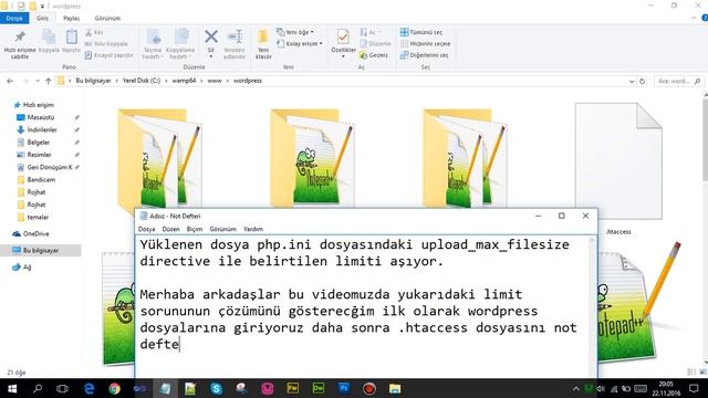 Wordpress yüklenen dosya php.ini dosyasındaki belirtilen limiti aşıyor ÇÖZÜMÜ-Wordpress Memory Limi смотреть онлайн