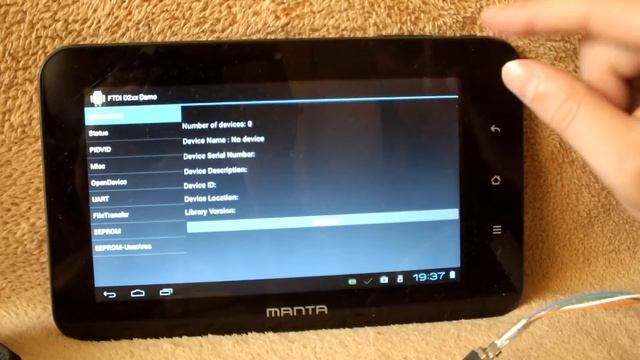Connect FTDI chip to Android tablet смотреть онлайн