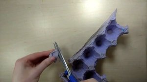 Цветы из яичных лотков своими руками