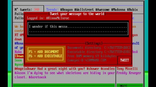 If Twitter had been invented in the '80s... смотреть онлайн