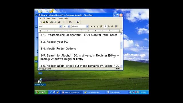 How To Uninstall Alcohol 120%