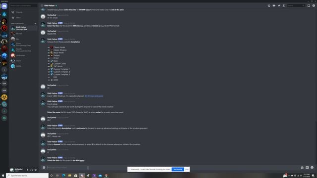 how to create event using Raid Helper in Discord смотреть онлайн