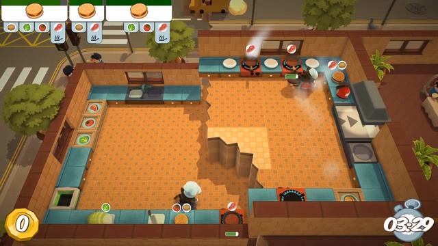 Overcooked | Готовим вместе | На одном компьютере | Жжем! | 1-6