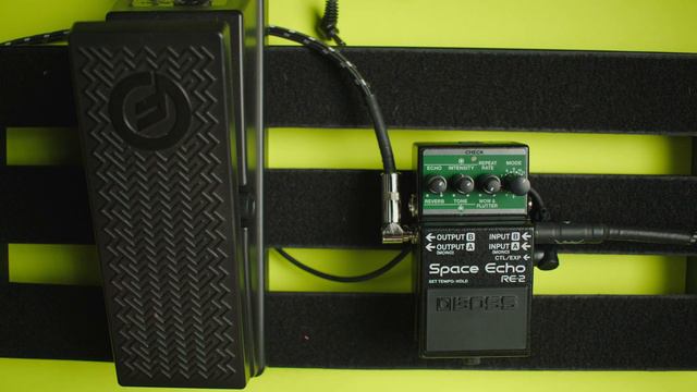 Boss Space Echo RE-2: How to Connect and Use an Expression Pedal смотреть онлайн