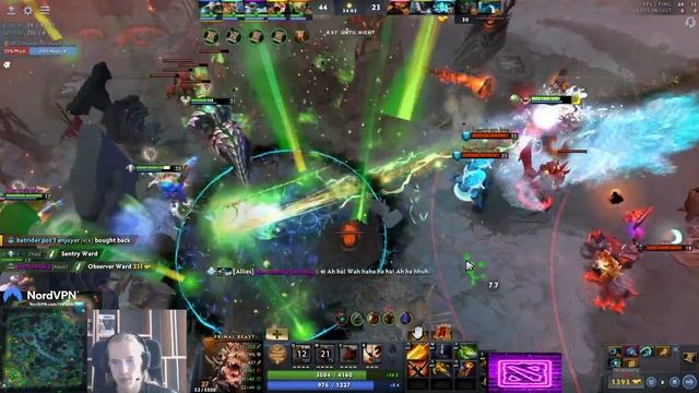 Топсон тестит в миду нового героя и попал в 60 минутную зарубу | Topson Stream Dota 2 смотреть онлайн