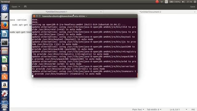 Java install in ubuntu смотреть онлайн