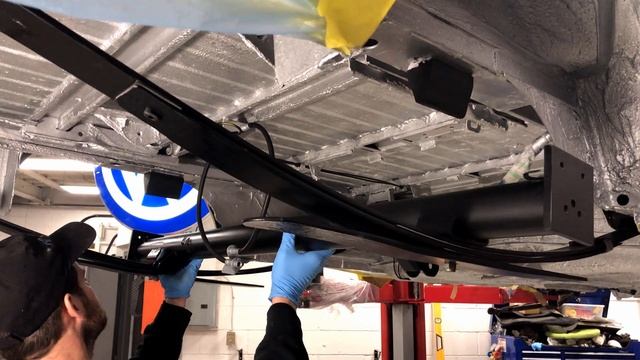 VW MK1 Caddy Rear Axle Installation Part 3 смотреть онлайн