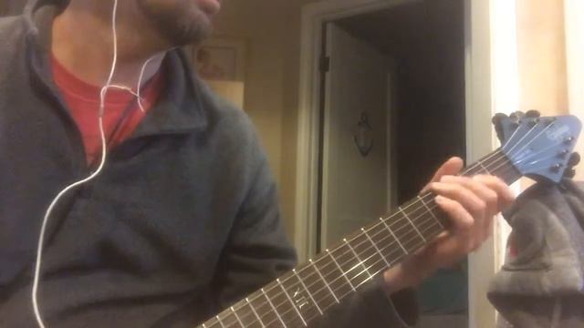 2005 Epiphone Gothic Flying V sound demo pt.1 “train of consequences” смотреть онлайн
