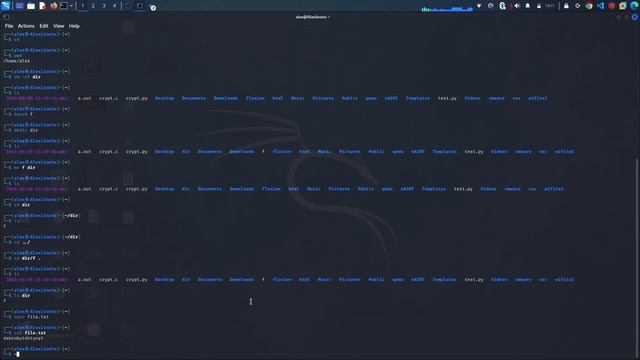 Базовые команды терминала линукс. Как использовать терминал kali linux смотреть онлайн