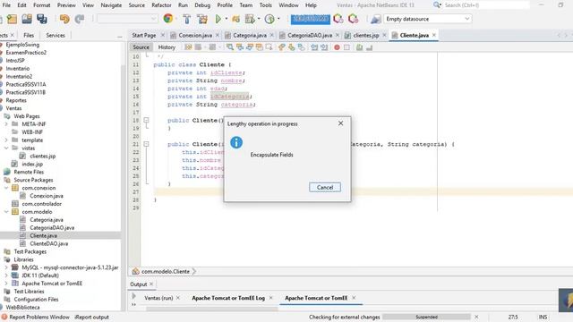CRUD JAVA Web JSP parte 4 - Codificación Backend смотреть онлайн