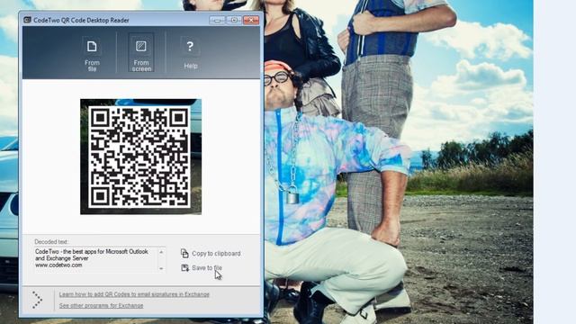 Scan QR Codes on desktop or laptop - QR Code Reader from CodeTwo смотреть онлайн