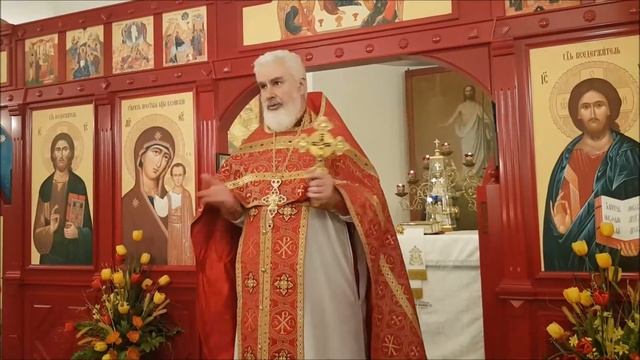 Проповедь Прот.И.Клименко. Владимирская икона Божией Матери. 03.06.2021