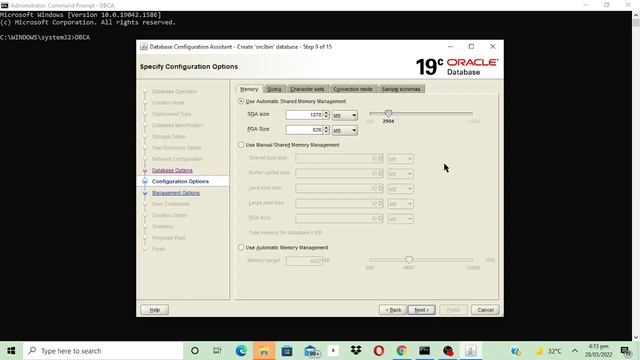 Installing Oracle 19c Database on Windows 10 Professional смотреть онлайн