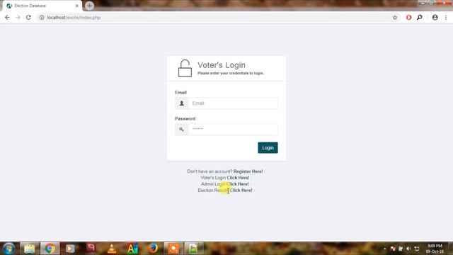 Online Election - PHP Database Management System for Students смотреть онлайн