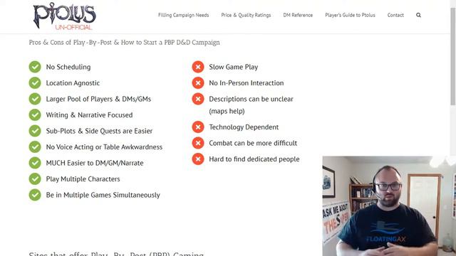 What is Play by Post (PBP) D&D Online RPG Gaming? смотреть онлайн