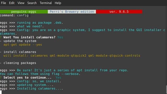 Install Penguins-eggs Remastering Program On Debian 12 Bookworm