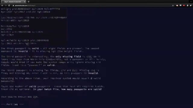 Advent of Code Day 4 - Python Explanation смотреть онлайн