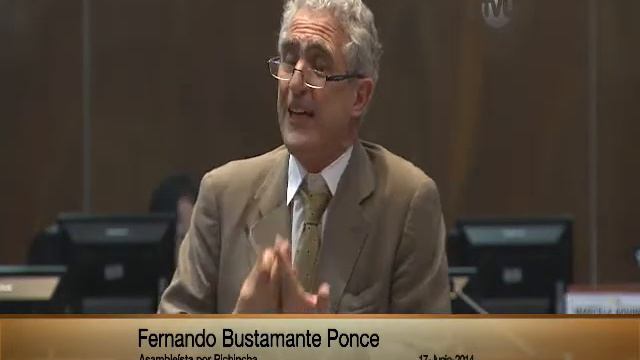 Intervención del asambleísta Fernando Bustamante - Sesión 282 смотреть онлайн