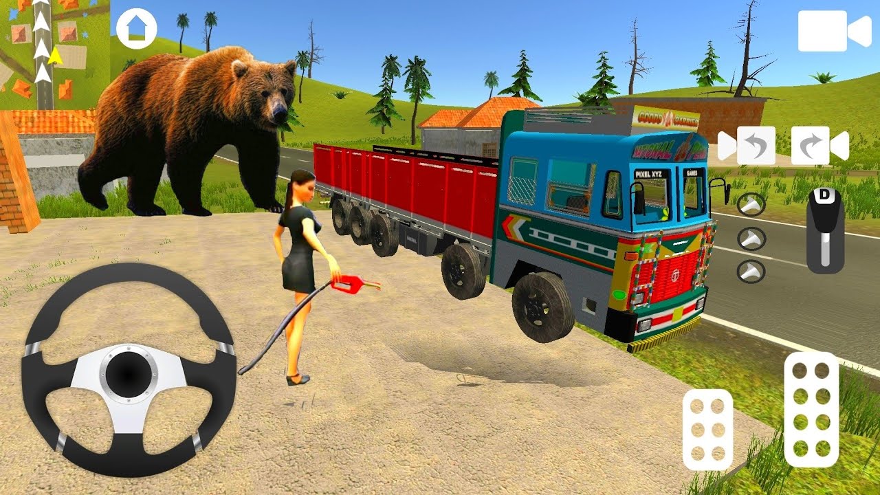 Bus Simulator Indonesia Bussid Mod Canter Dump Dop Crome No Muatan Android Game