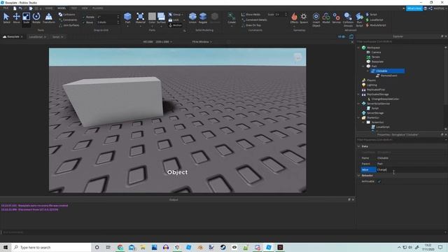 Custom ClickDetector | Roblox Scripting смотреть онлайн