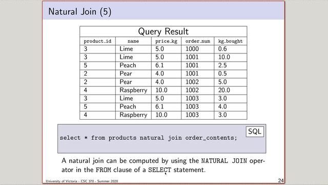 Database Systems - Lecture 12.1 - SQL and Relational Algebra II смотреть онлайн