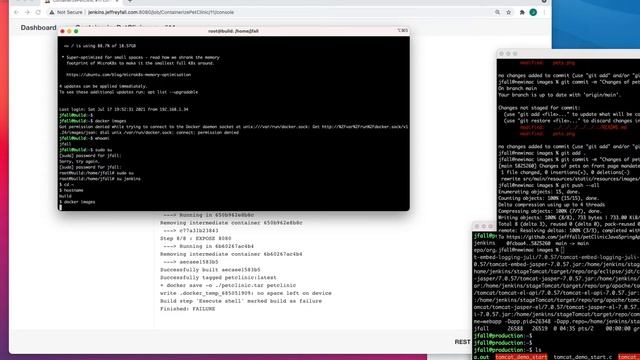 Jenkins Github complete pipeline demo Java Spring petclinic app docker and some Kubernetes too! смотреть онлайн