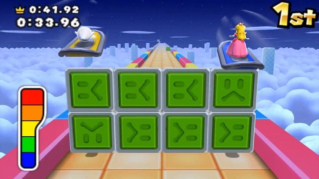 Mario Party: Island Tour Minigames - Peach Vs Waluigi Vs Mario Vs Boo (Master CPU) смотреть онлайн