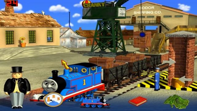 Thomas & Friends Game: Trouble on the Tracks Part 4: Whistle Fun [HD] смотреть онлайн