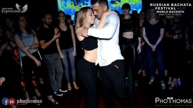 Daniel & Ladies [Robarte Un Beso] @ Russian Bachata Festival 2017 смотреть онлайн