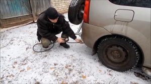 Ларгус с пневмобаллонами BlackStoneполная загрузка