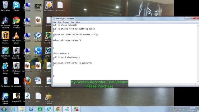 How to call A method from another class смотреть онлайн