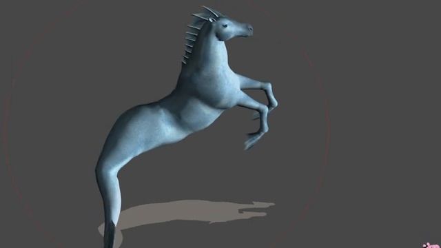 Poser 7: Hippocampus - создание позы. смотреть онлайн