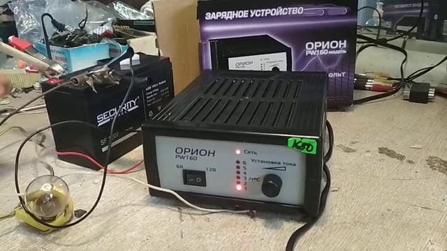 ремонт Орион PW 160 зарядное устройство