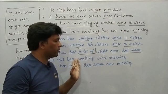 Which tense is used in sentences having SINCE+TIME - Present perfect or Present perfect continuous? смотреть онлайн