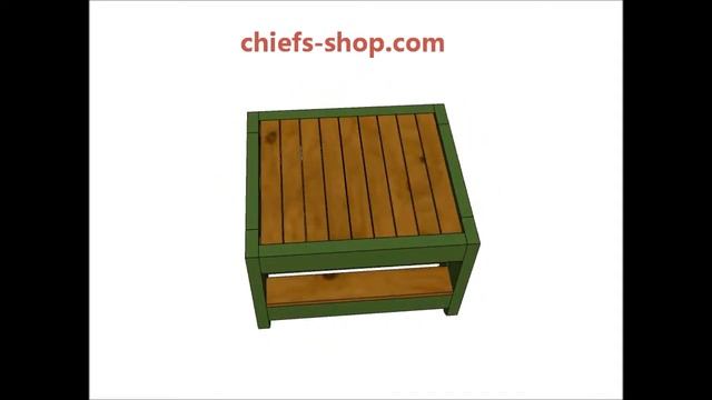 Chief's Shop Sketch of the Day: Garden Stool смотреть онлайн
