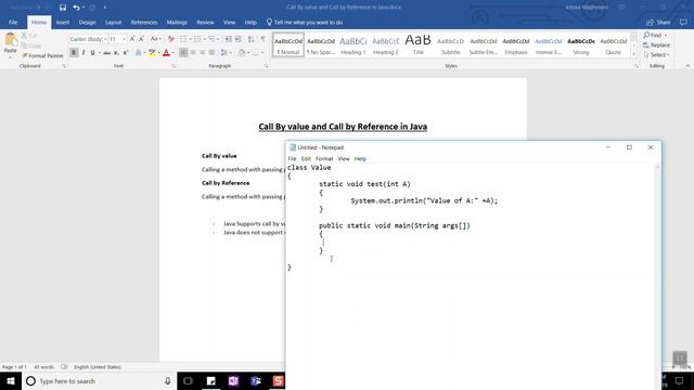 Java Tutorial 20: Call By value and Call by Reference in Java смотреть онлайн