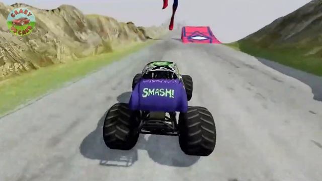 Big Car Vs Small Cars BeamNG.Drive