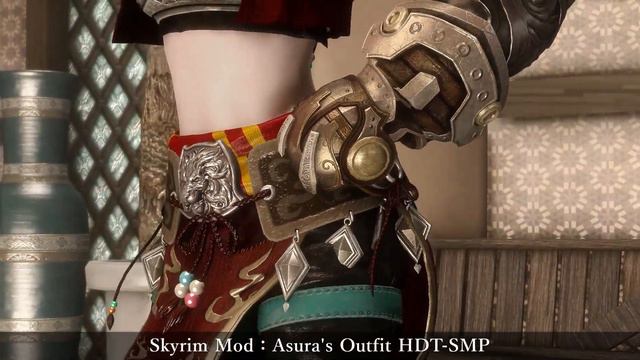 【Skyrim Mod】 Asura's Outfit HDT-SMP | PC | Skyrim Armor Mod смотреть онлайн
