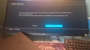 Fixed PS4 cannot continue using the application | Applications is corrupted