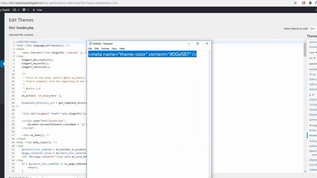 How To Change The Colour Of Address Bar Of Your WordPress Website In Mobile Browsers. смотреть онлайн