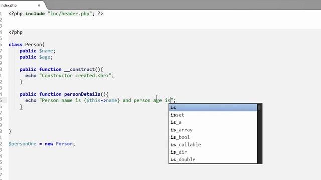 Bangla Object Oriented PHP Part-03 (Constructor) смотреть онлайн