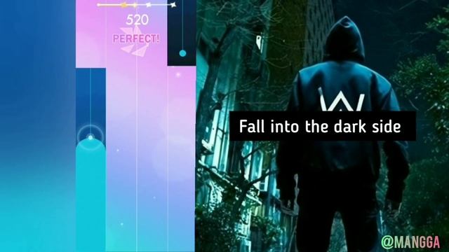 Piano Tiles: Darkside by Alan Walker (Lyrics) смотреть онлайн