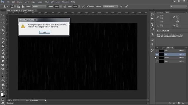 Turn Day Into A Rainy Night - Photoshop Tutorial смотреть онлайн
