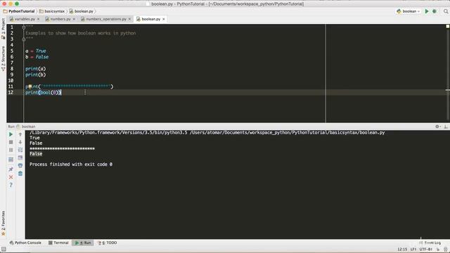 Learn Python 3 From Scratch - Boolean Data Type смотреть онлайн